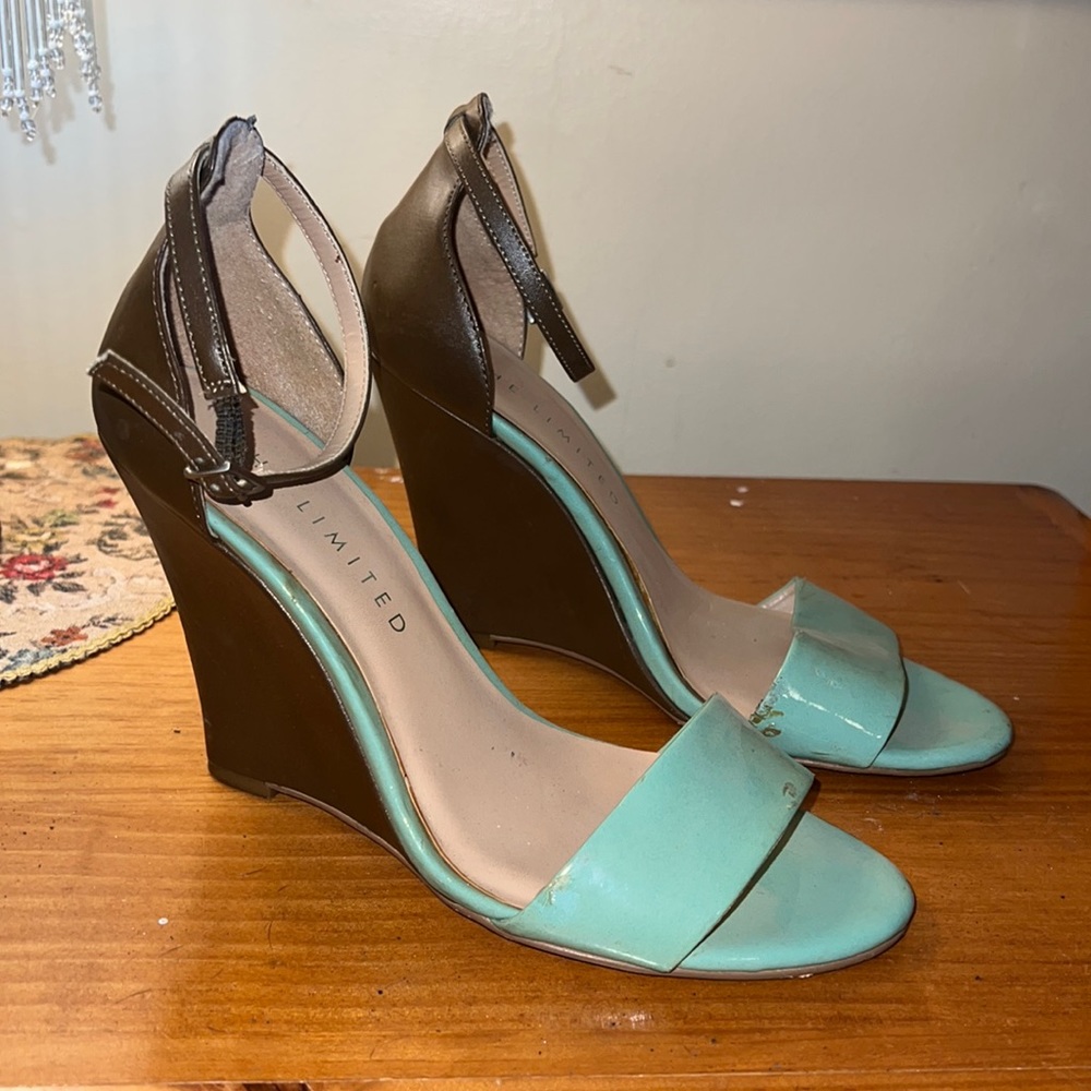 The Limited strappy wedge sandals